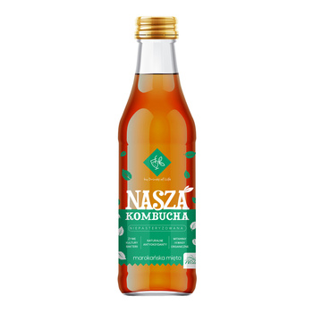 Nasza Kombucha Marokańska Mięta 250ml