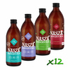 Nasza Kombucha 500ml x12szt (KLASYCZNA, LAWENDOWA, MAROK. MIĘTA, ZIMOWA)