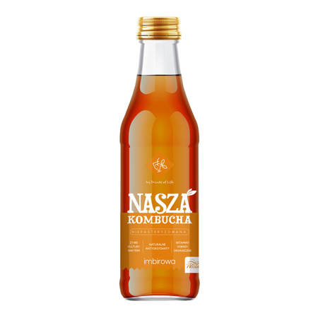 Nasza Kombucha Imbirowa 250ml