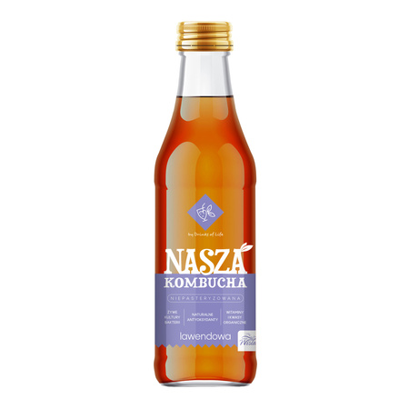 Nasza Kombucha Klasyczna & Lawendowa 250ml x20szt