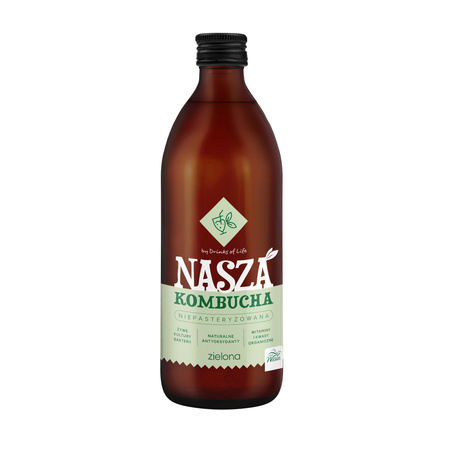 Nasza Kombucha Zielona 500ml x12szt