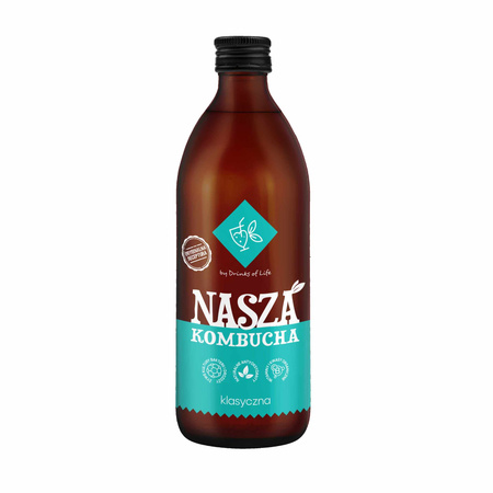 Nasza Kombucha Klasyczna & Lawendowa - zestaw "Pamiątka z Beskidów!"