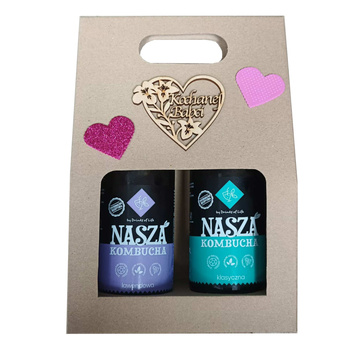 Nasza Kombucha Klasyczna & Lawendowa -  zestaw dla Babci