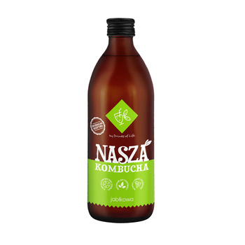 Nasza Kombucha Jabłkowa 500ml