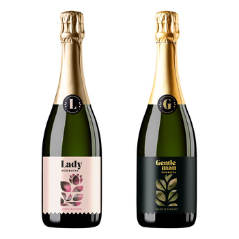 Lady & Gentleman Kombucha - zestaw PREMIUM 2 x 750ml