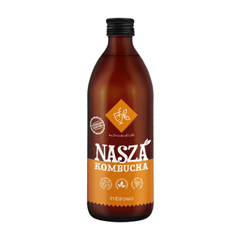 Nasza Kombucha Imbirowa 500ml